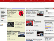 Tablet Screenshot of hondaclub.cz